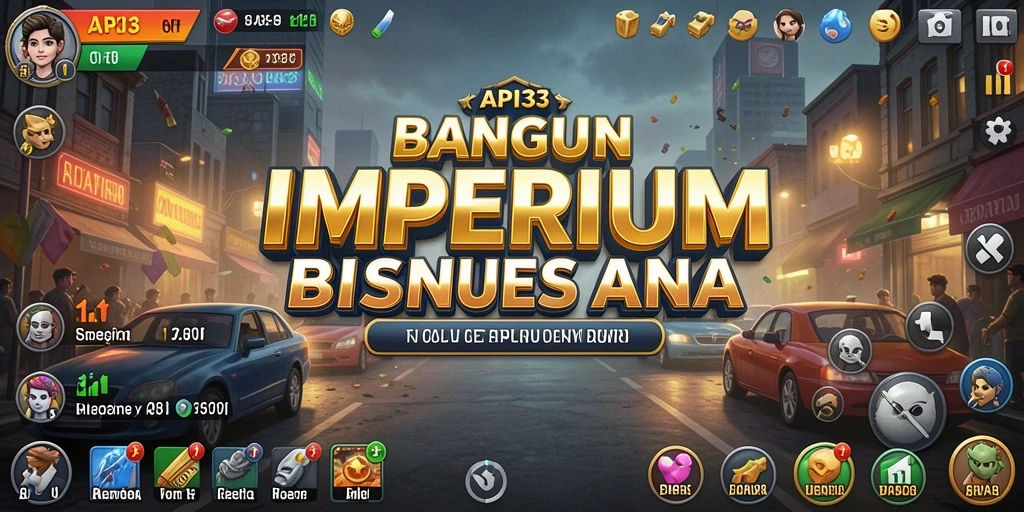 Gameplay seru dengan strategi bisnis yang mendalam