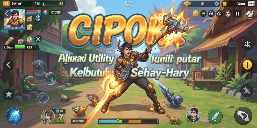 Tampilan antarmuka CIPOK yang user-friendly dan efisien.