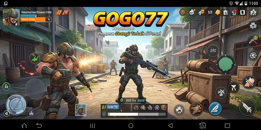 Tampilan gameplay GOGO77 dengan strategi pertempuran yang mendalam.