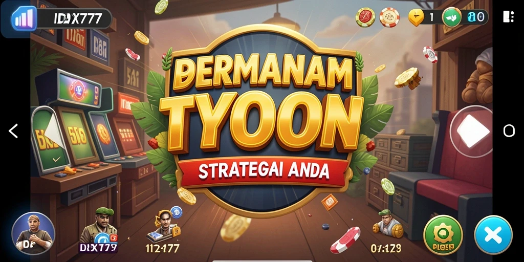 Tampilan gameplay <strong>IDX777</strong> yang mendebarkan dan menantang strategi Tycoon.