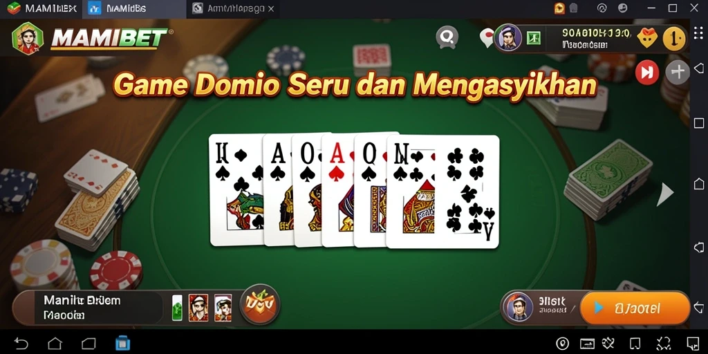 Tampilan gameplay seru MAMIBET yang mengasyikkan.