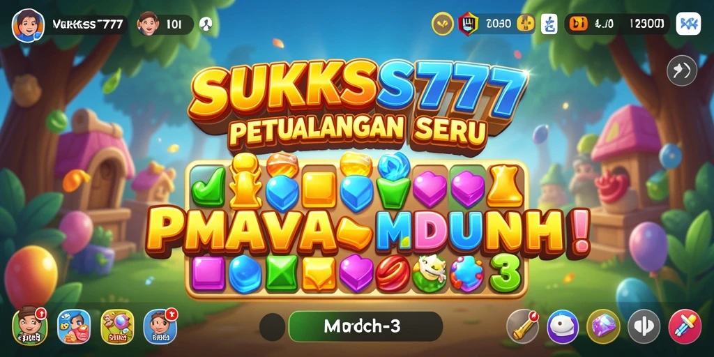 Gameplay seru dan menantang dalam SUKSES777.